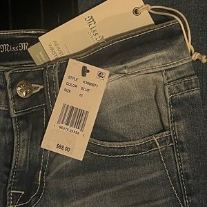 Miss Me Classic Denim Jeans in Blue